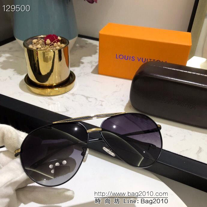 LV路易威登 男女同款 偏光太陽鏡 蛤蟆鏡框 適合各種臉型 情侶款 0187  lly1468